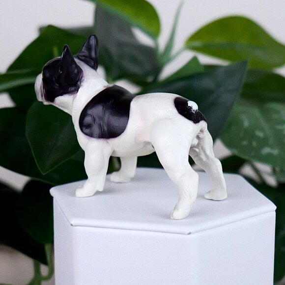2 for $20 - French Black & White Bulldog Figure‎ - Hand Painted & Collectible - Picture 6 of 10